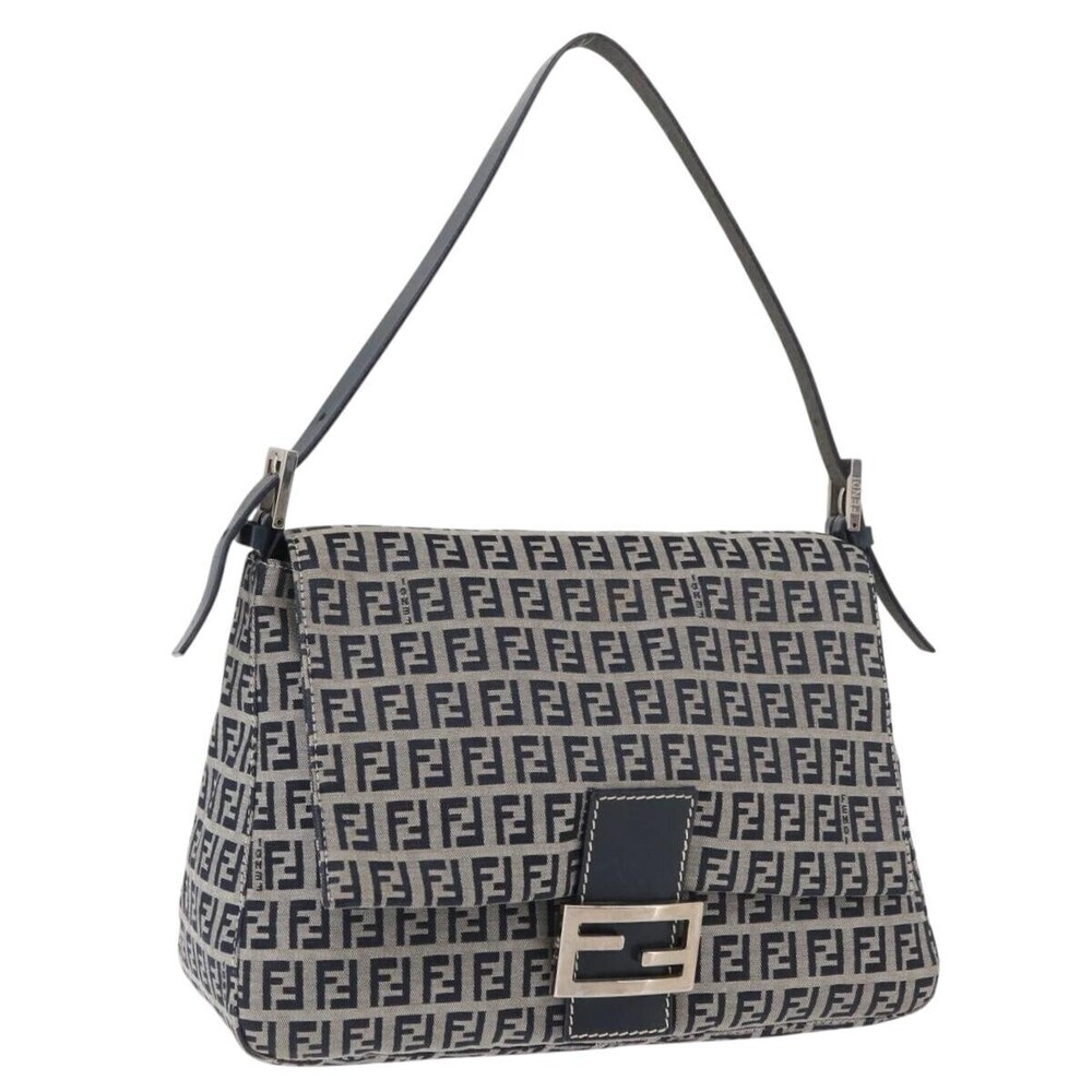 Fendi Baguette Zucchino Canvas Mini